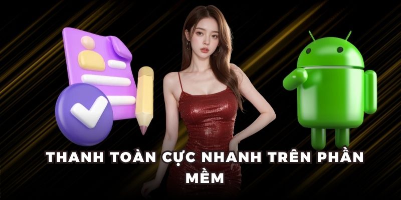Thanh toàn cực nhanh trên phần mềm
